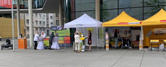 Energiemarkt auf der Energiemeile