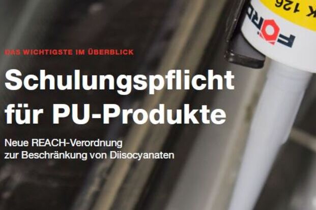 Schulungspflicht für PU-Produkte Info durch FÖRCH